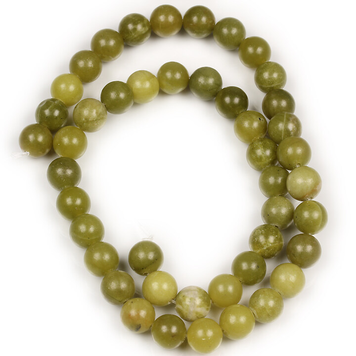 Margele peridot sfere 8mm (sirag)