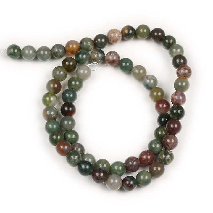 Margele agate indiene sfere 6mm (sirag)