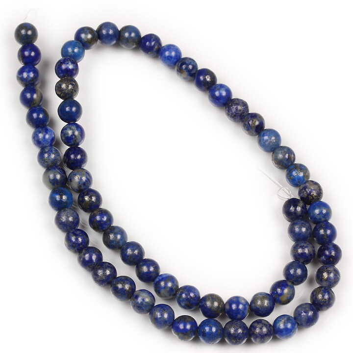 Margele lapis lazuli sfere 6mm (sirag)