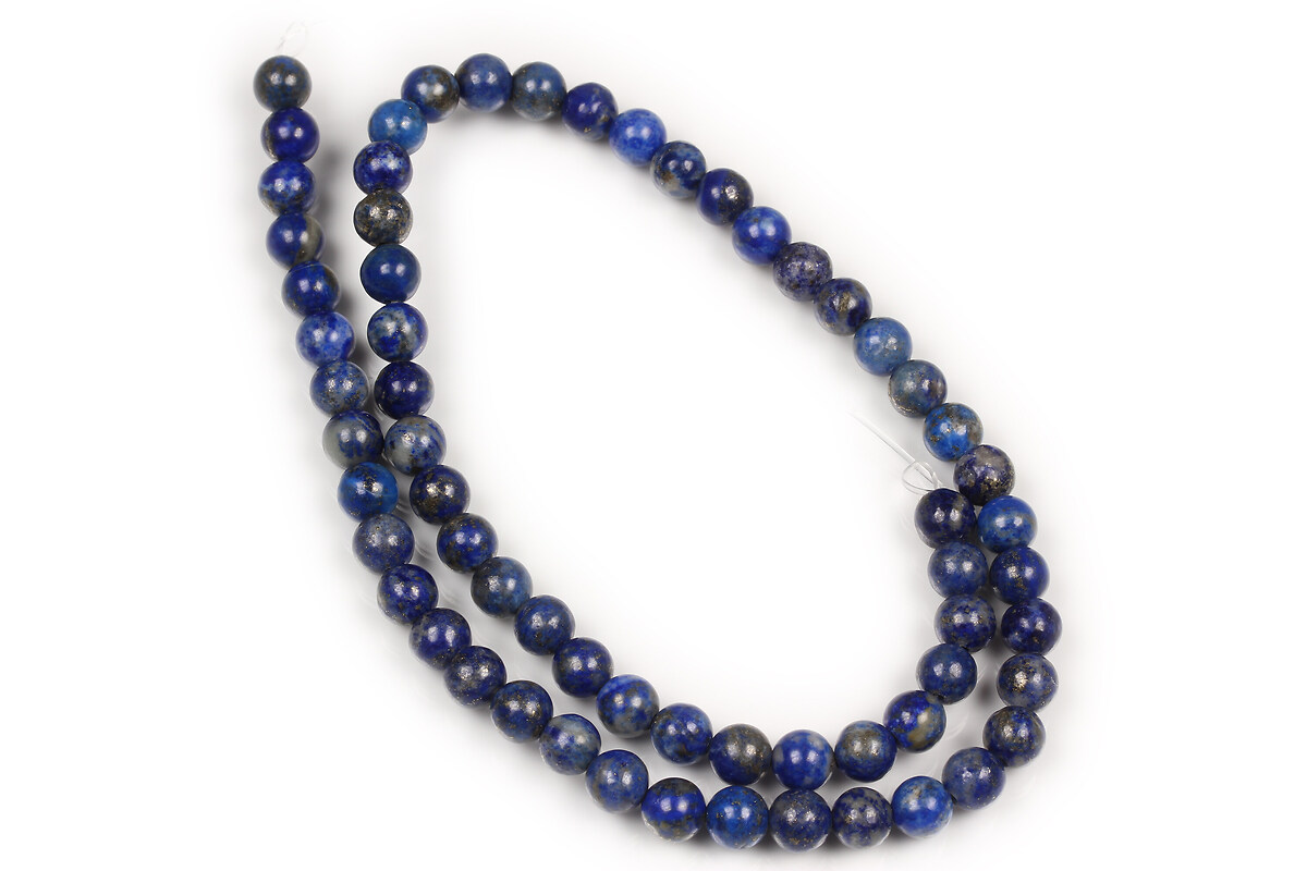 Margele lapis lazuli sfere 6mm (sirag)