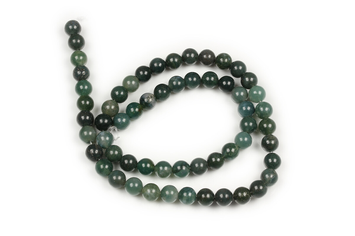 Margele Moss Agate sfere 6mm (sirag)