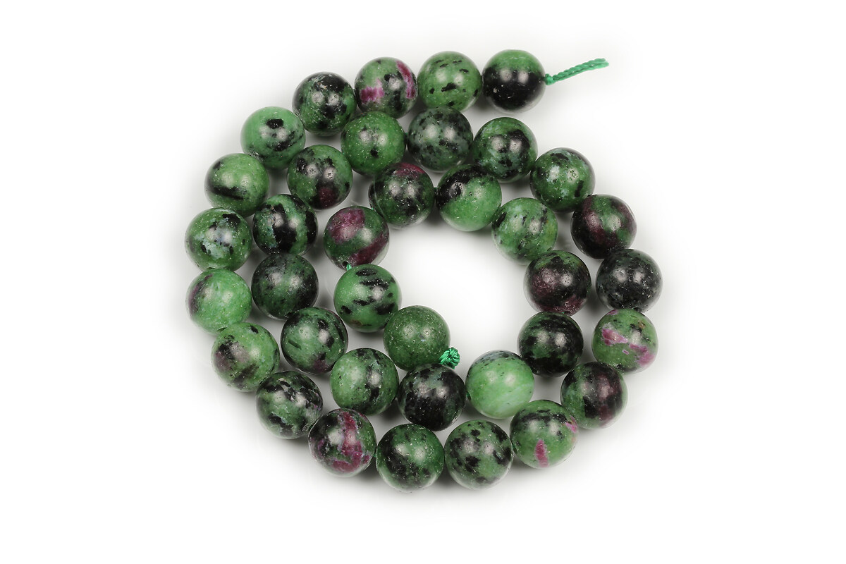 Margele ruby in zoisite sfere 10mm (sirag)