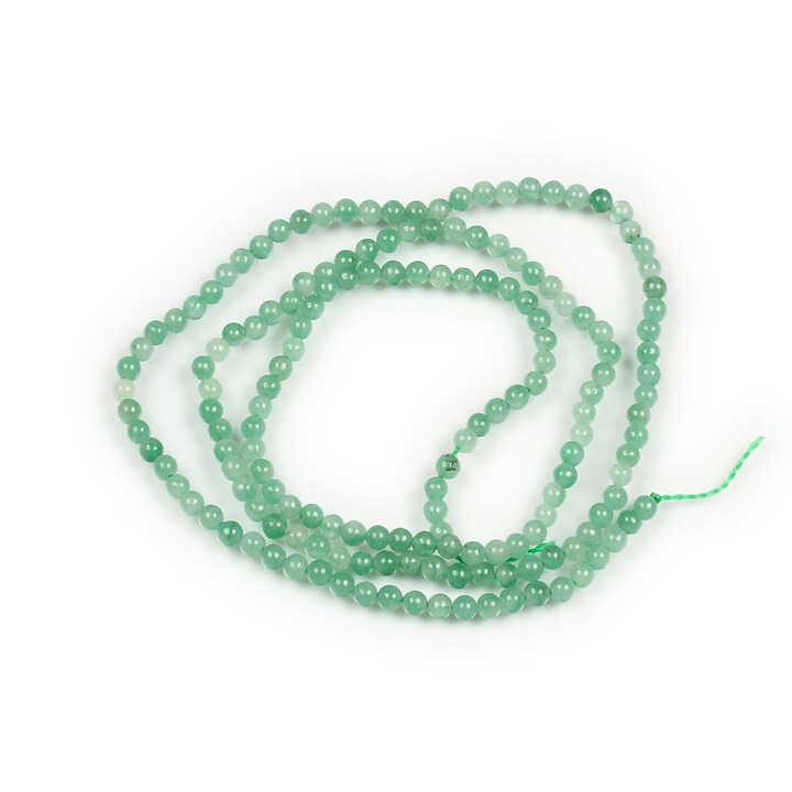 Margele jad verde sfere 2,5-3mm (sirag)