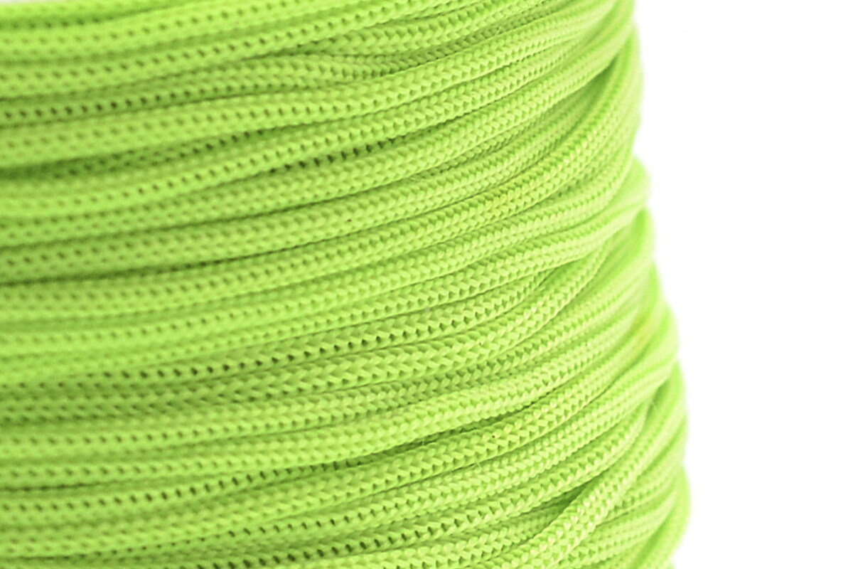 Snur poliester grosime 0,8mm, rola de 120m - verde lime