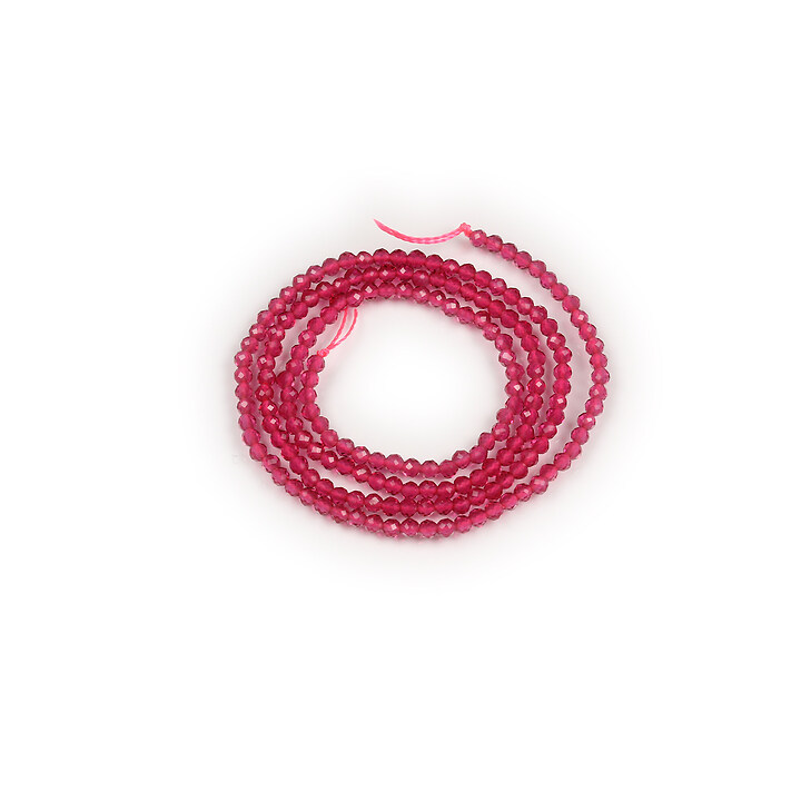 Margele cristal rotund 2mm (sirag) - magenta