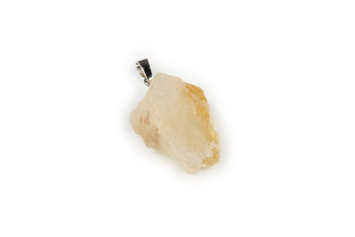 Pandantiv citrine nugget 40x23mm