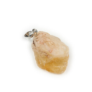 Pandantiv citrine nugget 40x25mm