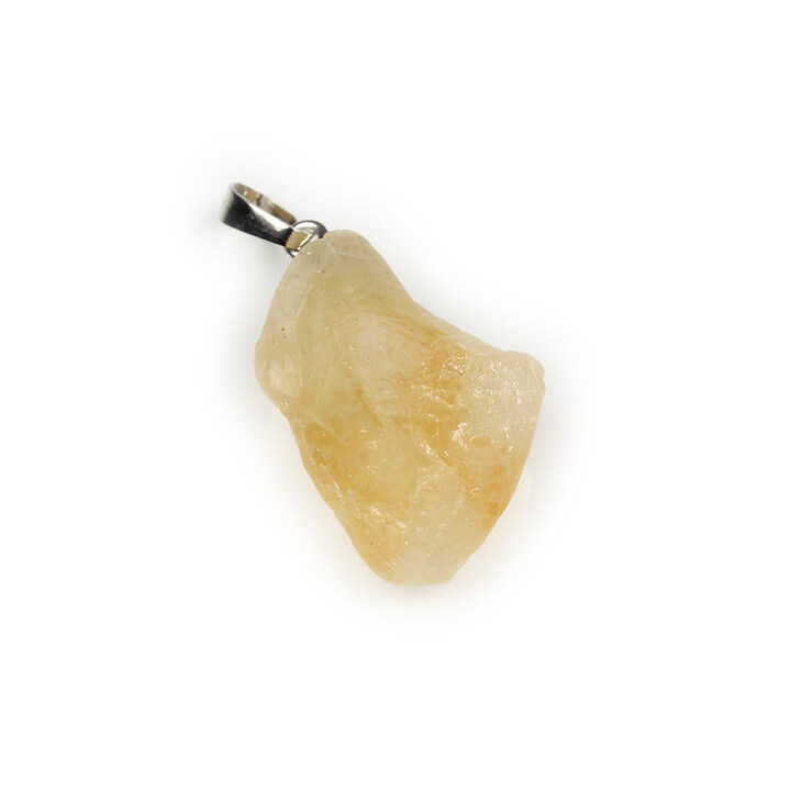 Pandantiv citrine nugget 38x19mm