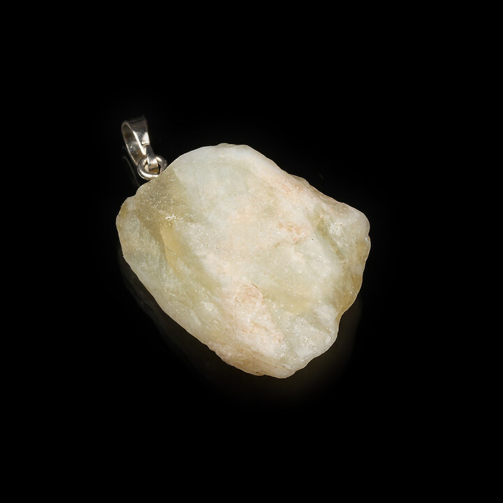 Pandantiv citrine nugget 40x23mm