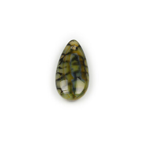 Pandantiv agata dragon veins 30x15mm