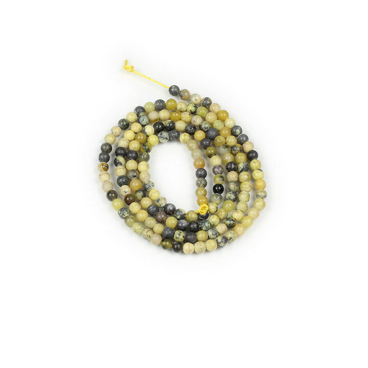 Margele Yellow Turquoise (Jasper) sfere 3mm (sirag)