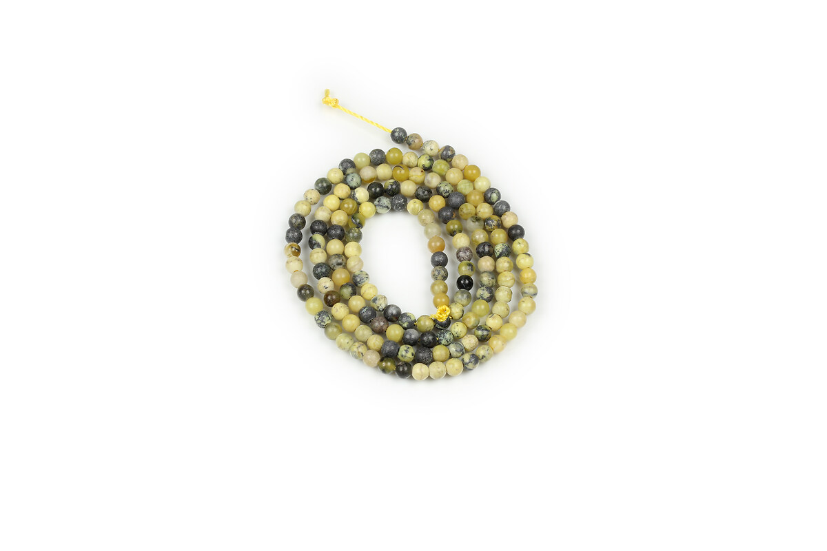 Margele Yellow Turquoise (Jasper) sfere 3mm (sirag)