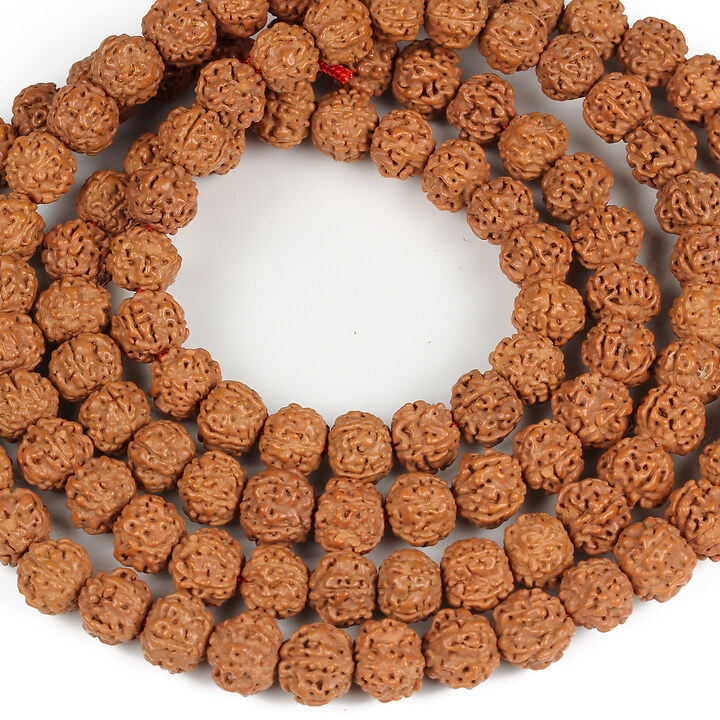 Margele rudraksha sfere 9mm (sirag)