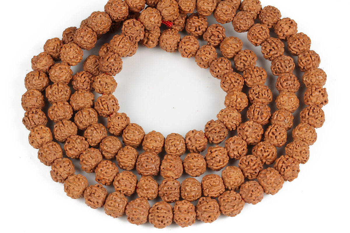 Margele rudraksha sfere 9mm (sirag)