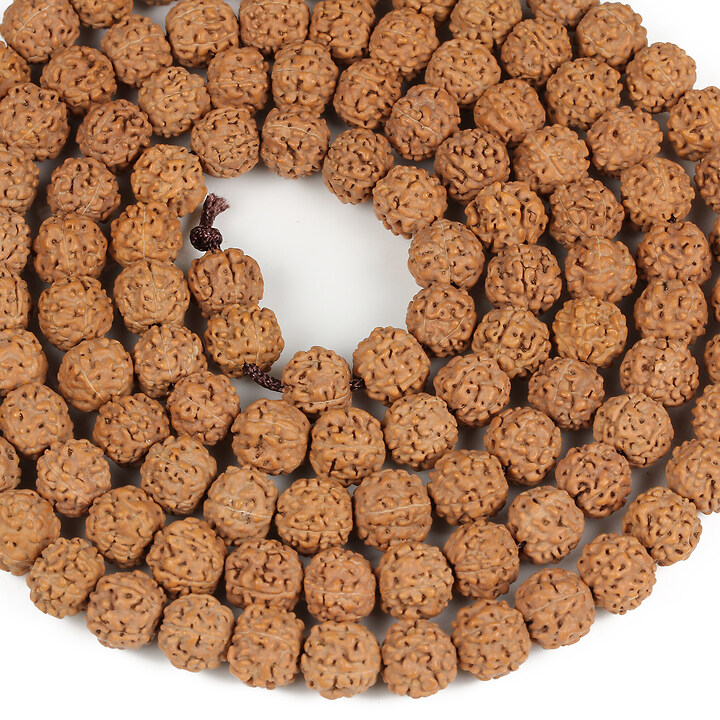 Margele rudraksha sfere 8-9mm (sirag)