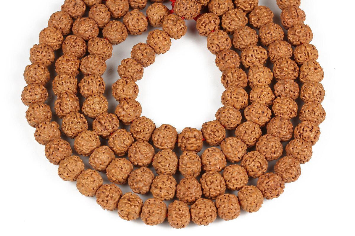 Margele rudraksha sfere 9mm (sirag)