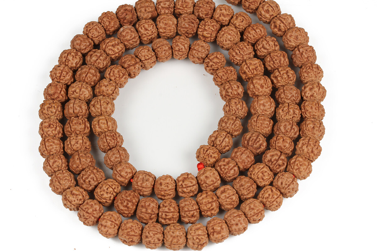 Margele rudraksha 7x9mm (sirag)