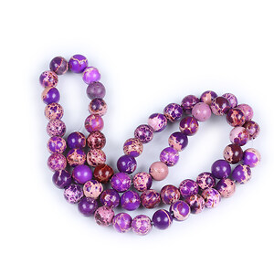 Margele regalite (jasp imperial) sfere 6mm (sirag) - violet