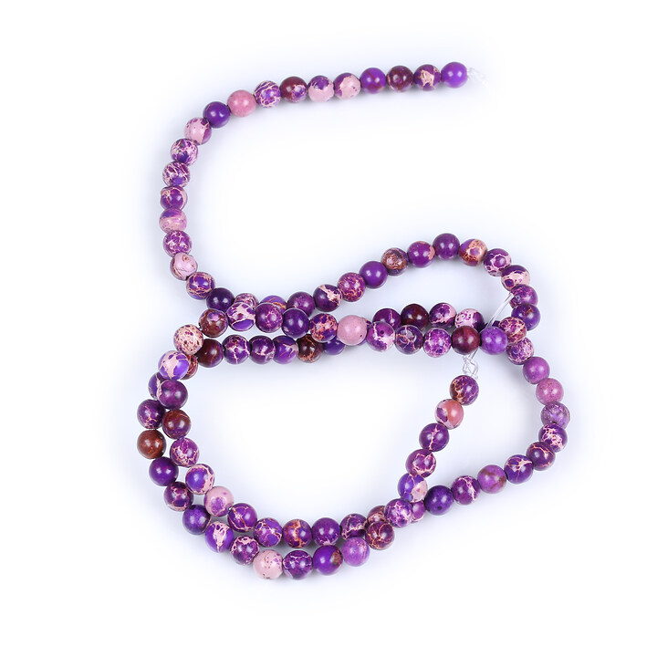 Margele regalite (jasp imperial) sfere 4mm (sirag) - violet