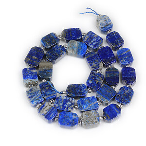 Margele lapis lazuli dreptunghi 10-16x8-10x4-5mm (sirag)