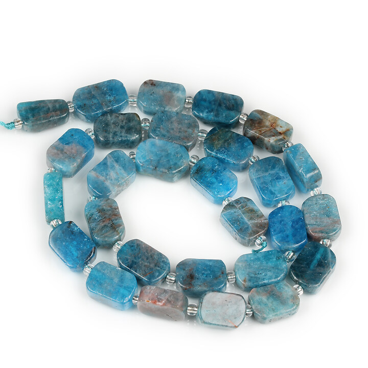 Margele apatite dreptunghi 9-12x8-9x4-5mm (sirag)