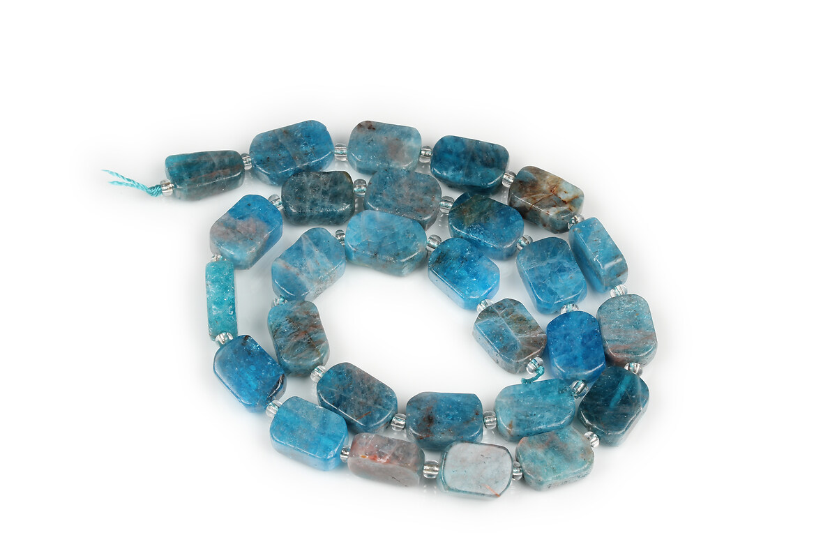 Margele apatite dreptunghi 9-12x8-9x4-5mm (sirag)