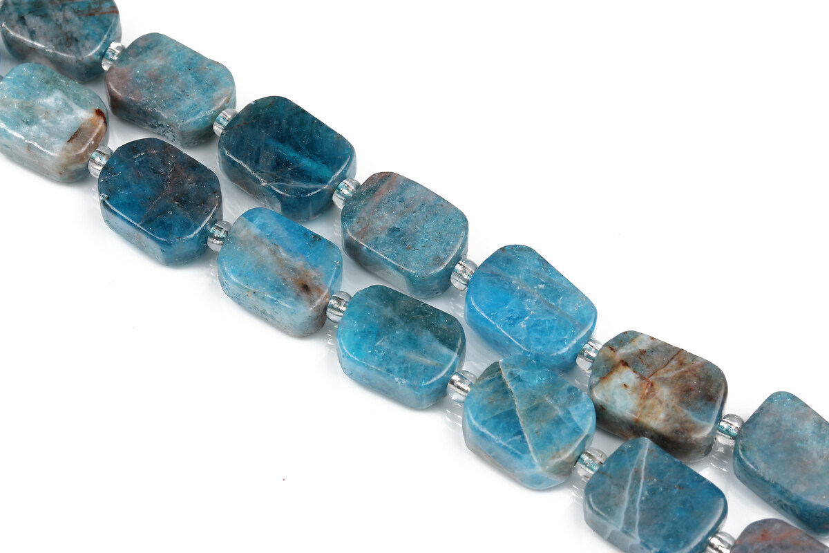 Margele apatite dreptunghi 9-12x8-9x4-5mm (sirag)