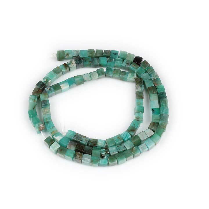 Margele Fuchsite cub 3-3,5x3-3,5mm (sirag)