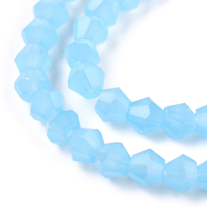 Margele cristal biconic 3mm (sirag) - bleu opalescent