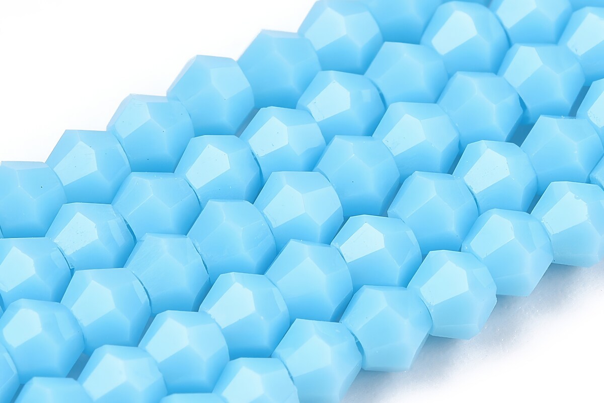 Margele cristal biconic 3x3mm (sirag) - bleu opac