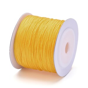 Snur nylon grosime 0,6mm, rola de aprox. 130m - galben