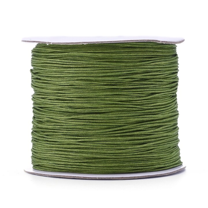 Snur nylon grosime 0,6mm, rola de aprox. 130m - verde fistic