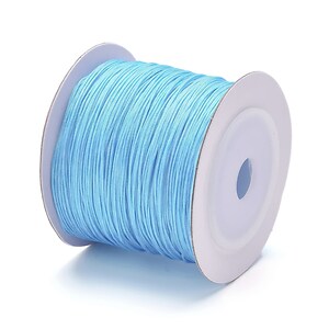 Snur nylon grosime 0,6mm, rola de aprox. 130m - albastru deschis (bleu)