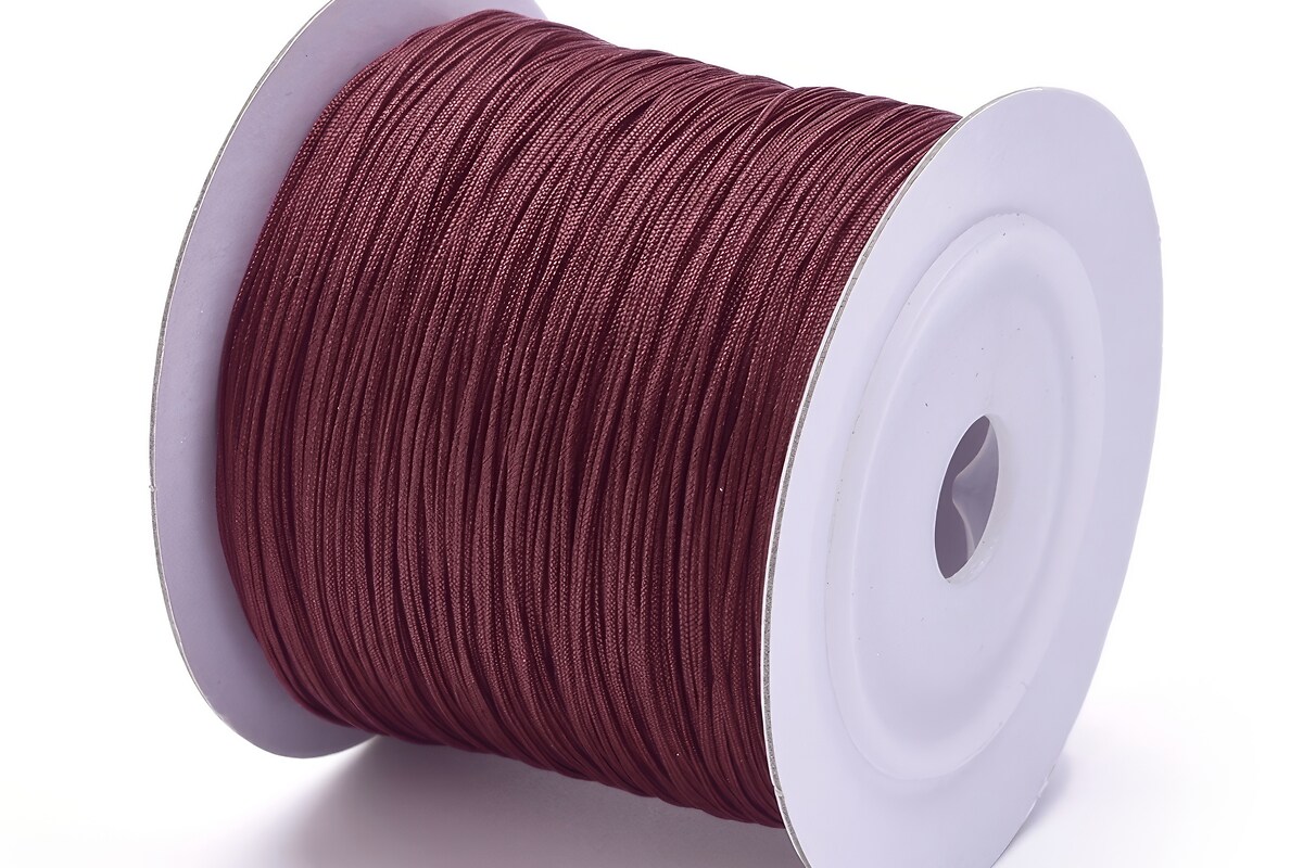 Snur nylon grosime 0,6mm, rola de aprox. 130m - maro roscat