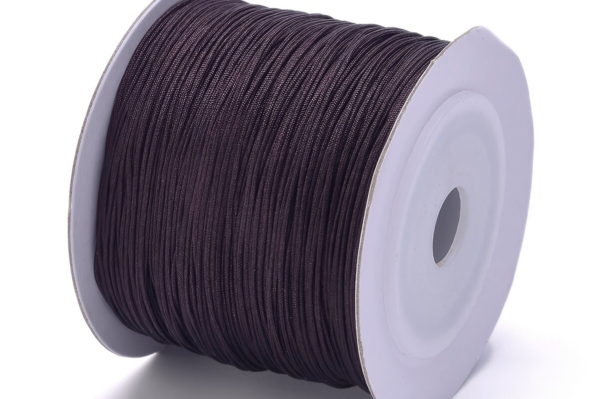 Snur nylon grosime 0,6mm, rola de aprox. 130m - maro inchis