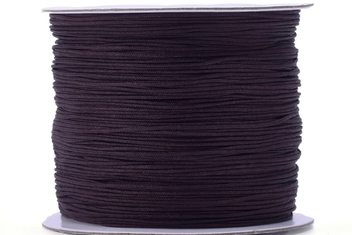 Snur nylon grosime 0,6mm, rola de aprox. 130m - maro inchis