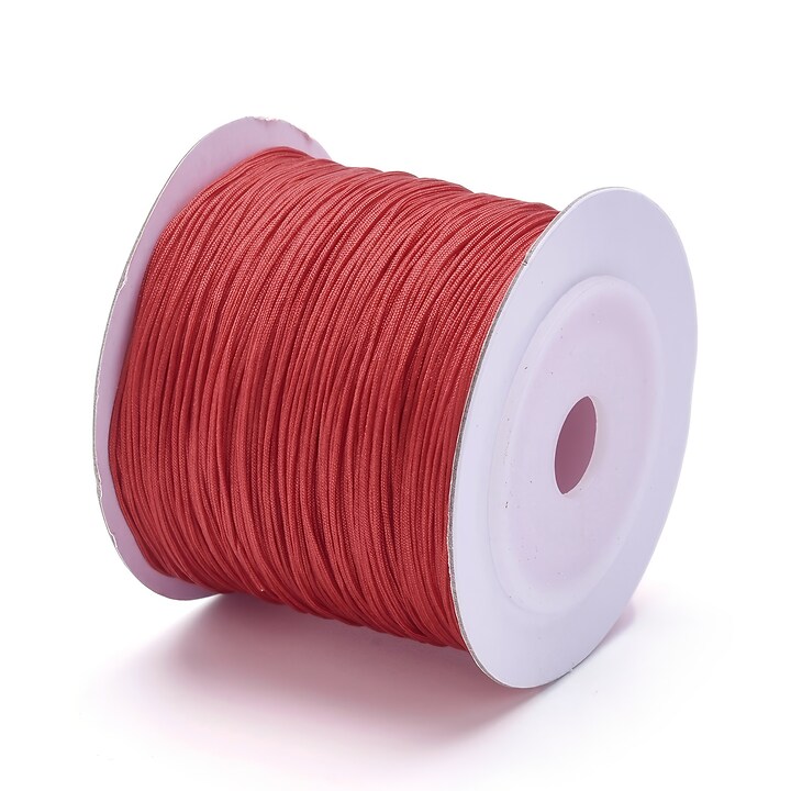 Snur nylon grosime 0,6mm, rola de aprox. 130m - rosu