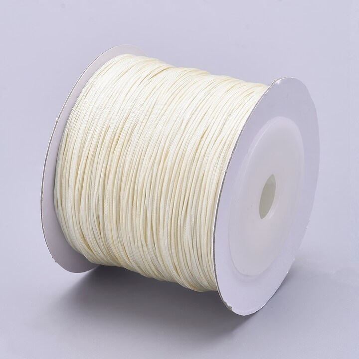 Snur nylon grosime 0,6mm, rola de aprox. 130m - crem