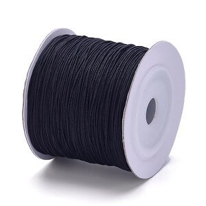 Snur nylon grosime 0,6mm, rola de aprox. 130m - negru