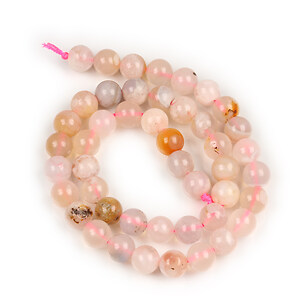 Margele Cherry Blossom Agate sfere 8mm (sirag)