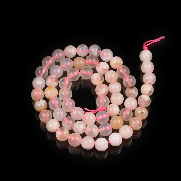 Margele Cherry Blossom Agate sfere 6mm (sirag)