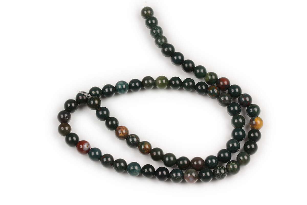 Margele Indian Bloodstone sfere 6mm (sirag)