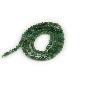 Margele Fuchsite sfere fatetate 3,5mm (sirag)