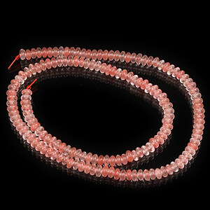 Margele cherry cuart rondele 2,5x4mm (sirag)