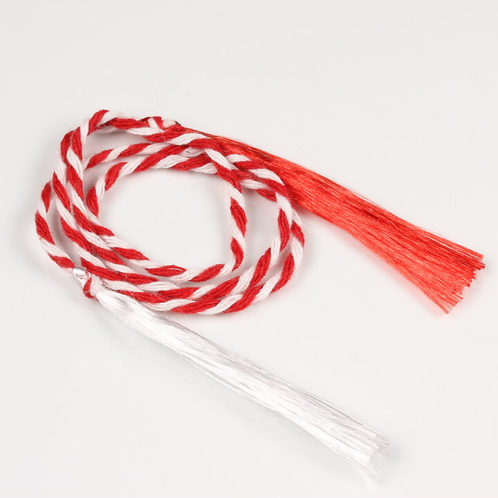 Snur Martisor bumbac impletit, grosime 2mm, lungime 49,5cm