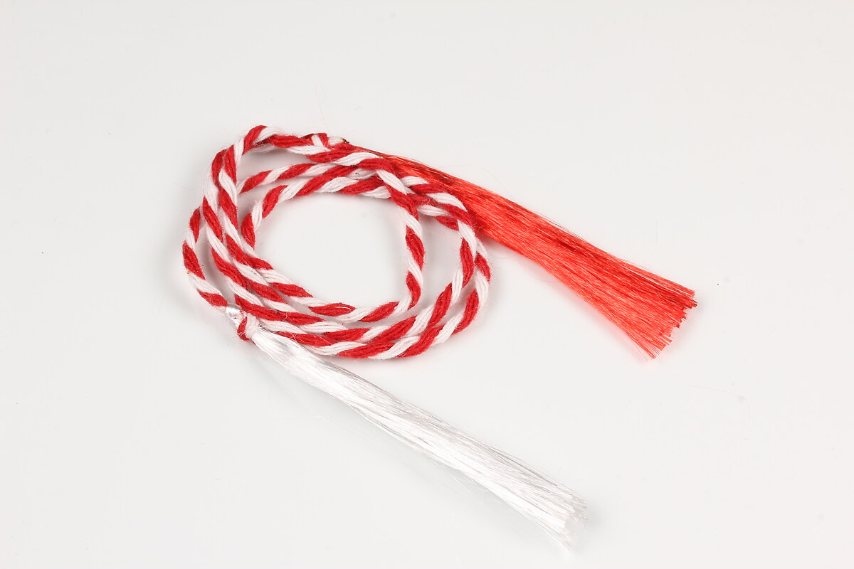 Snur Martisor bumbac impletit, grosime 2mm, lungime 49,5cm