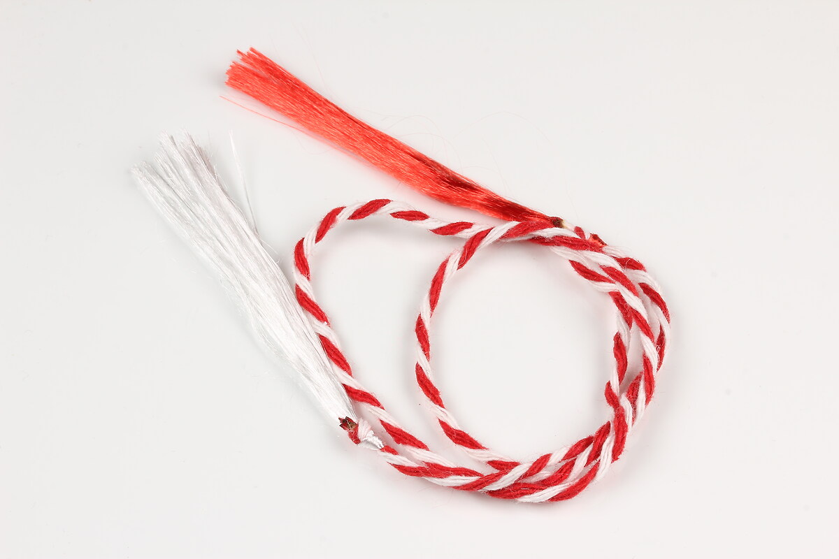 Snur Martisor bumbac impletit, grosime 2mm, lungime 49,5cm