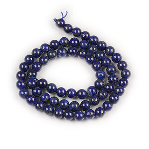 Margele lapis lazuli sfere 6mm (sirag)