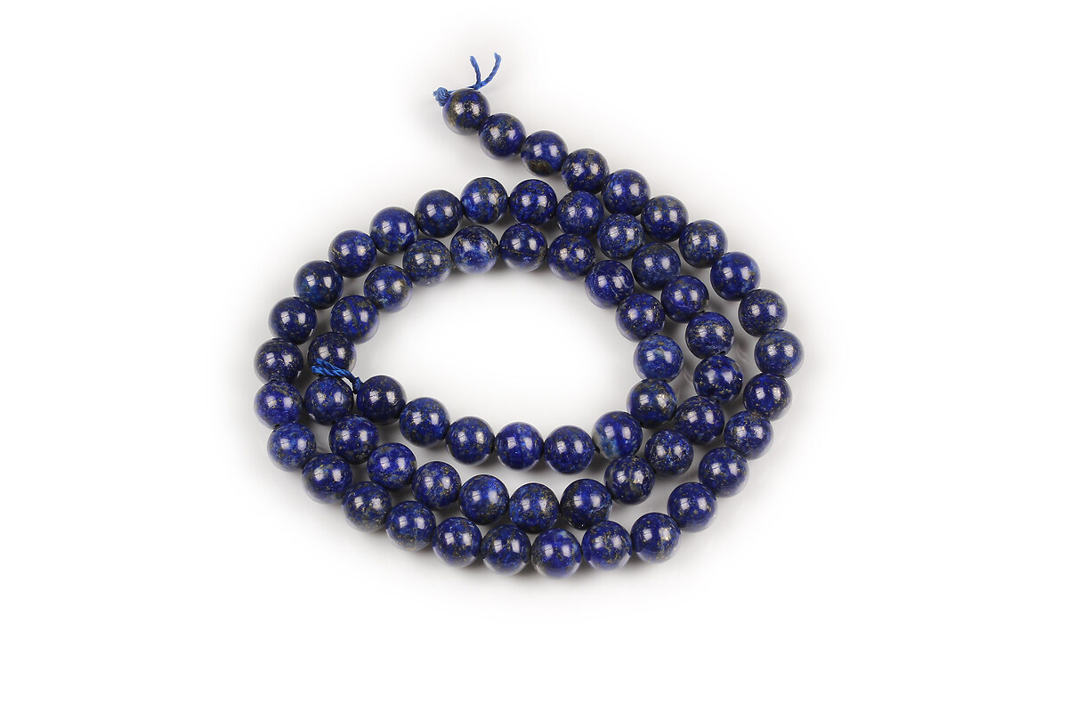 Margele lapis lazuli sfere 6mm (sirag)