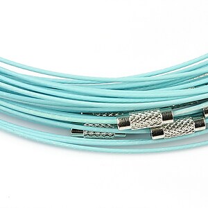 Baza siliconata colier, diametru 14,5cm - bleu